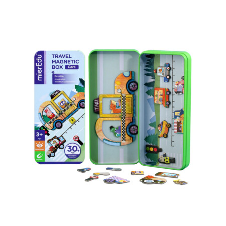 Caja Magnética de Viaje: Autos