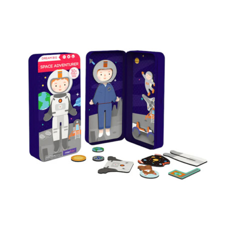 Caja Magnética de Viaje: Aventura Espacial