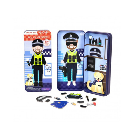 Caja Magnética de Viaje: Policía