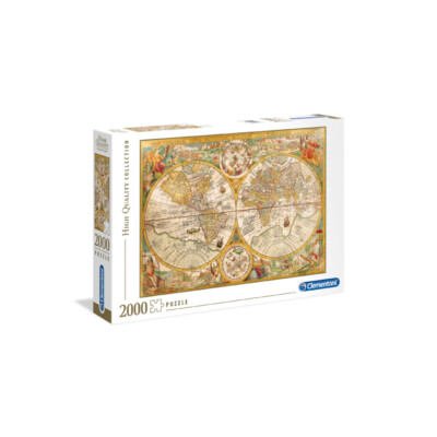 Puzzle 2000 piezas Mapa Antiguo