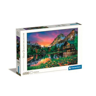 Puzzle 6000 piezas Lago Alpino