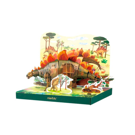 Puzzle Eco 3D Stegosaurio