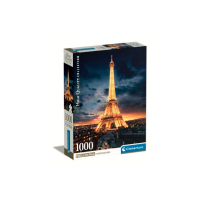 Puzzle 1000 piezas Torre Eiffel Compacto