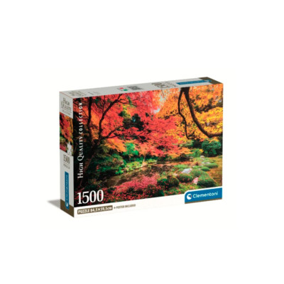 Puzzle 1500 piezas Parque en Otoño Compact