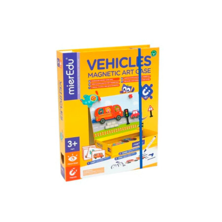 Juego y Arte Magnetico Vehiculos