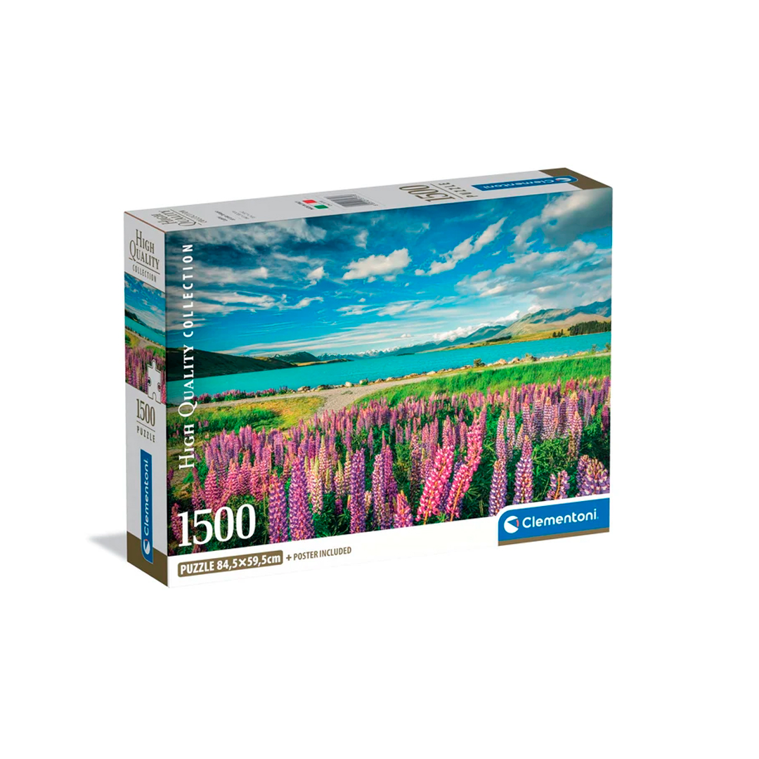 High Quality Collection - Lupins at Lake Tekapo 1500 piezas
