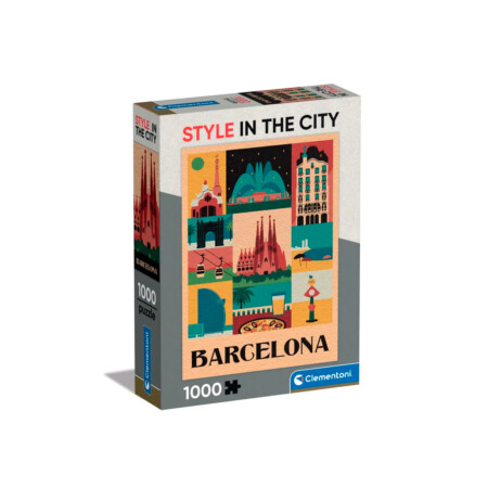 Style in the City - Barcelona 1000 piezas