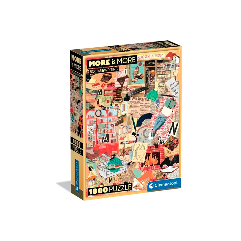 Puzzle 1000 More is More Libros y Escritos Compact