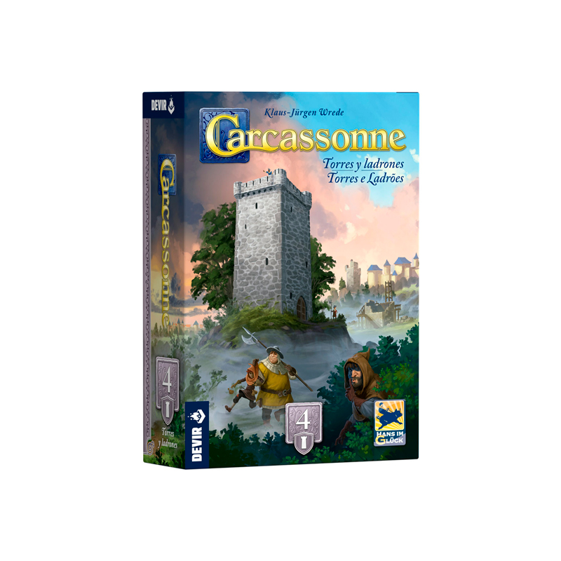 Carcassonne Expansión 4 Torres y Ladrones