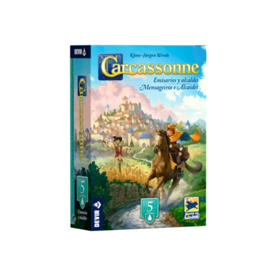 Carcassonne Expansión 5 Emisarios y Alcaldes