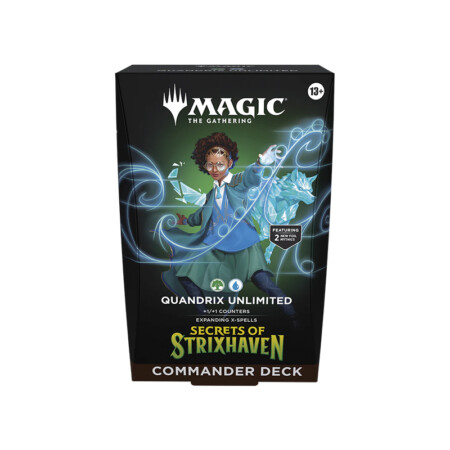 MTG Secrets of Strixhaven Commander Deck Quandrix Unlimited