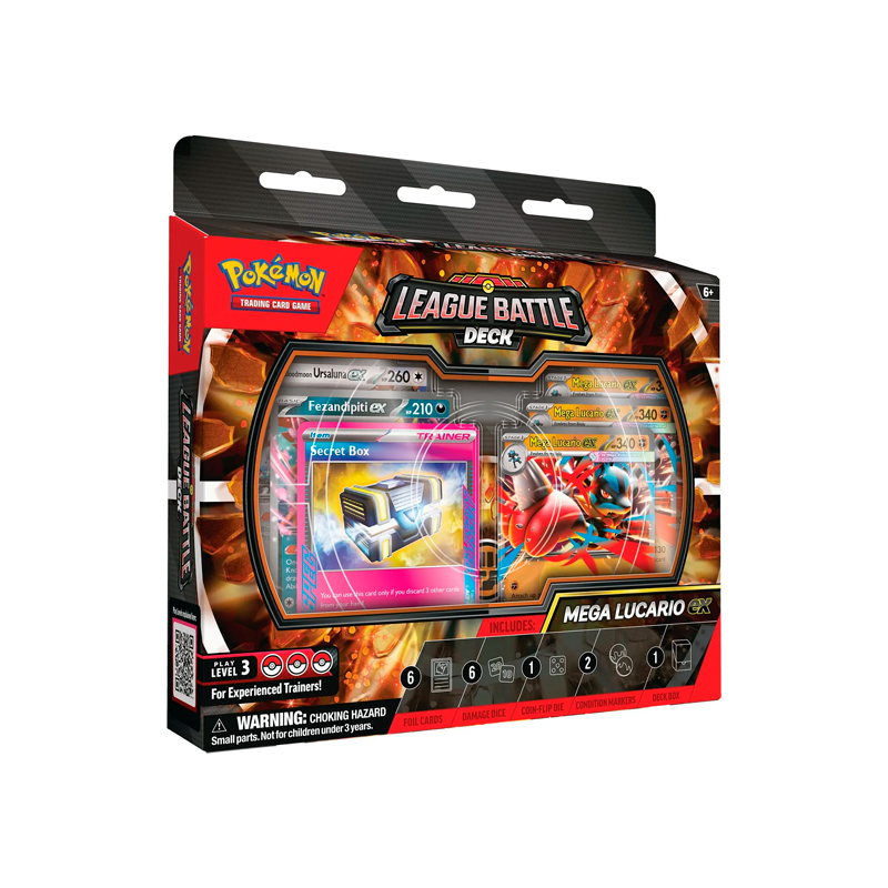 Pokémon TCG Mega Lucario ex League Battle Deck Inglés