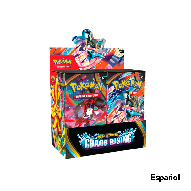 Pokémon TCG Chaos Rising Booster Box Español