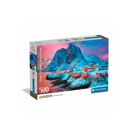 Puzzle 500 piezas Hamnoy Villange