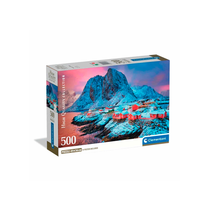 Puzzle 500 piezas Hamnoy Villange