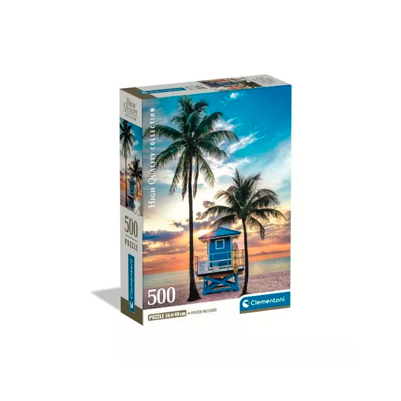 Puzzle 500 piezas Miami Beach