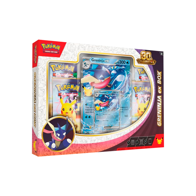 Pokémon TCG Greninja ex Box Español