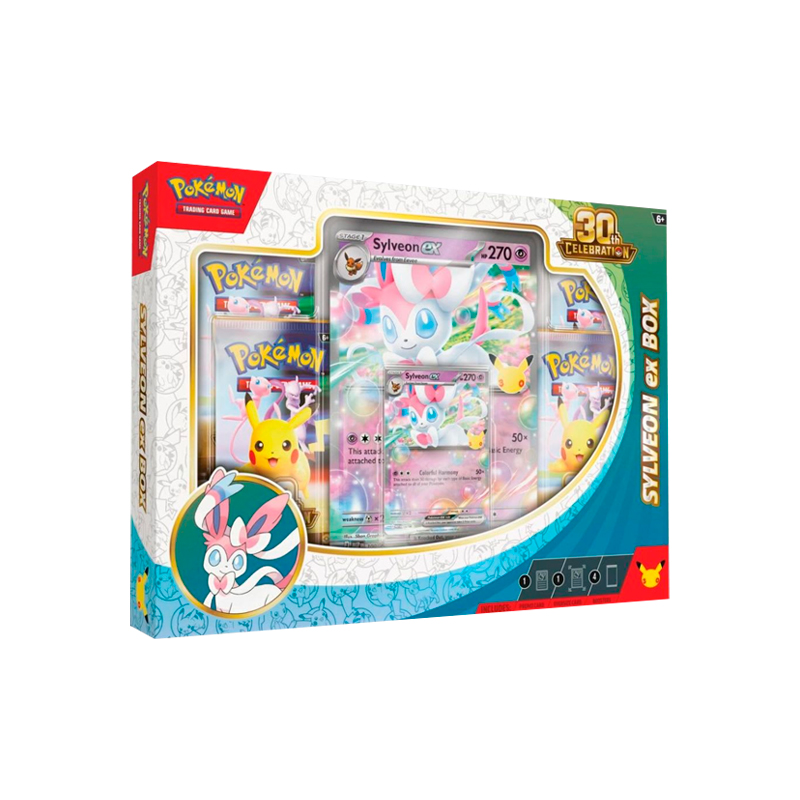 Pokémon TCG Sylveon ex Box Español