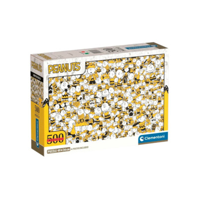 Peanuts Puzzle Clementoni Imposible 500 piezas