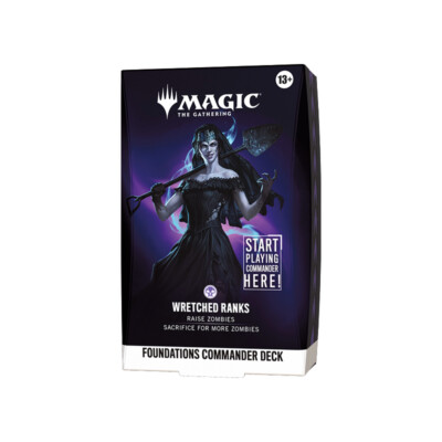MTG Foundations Commander Deck Wretched Ranks