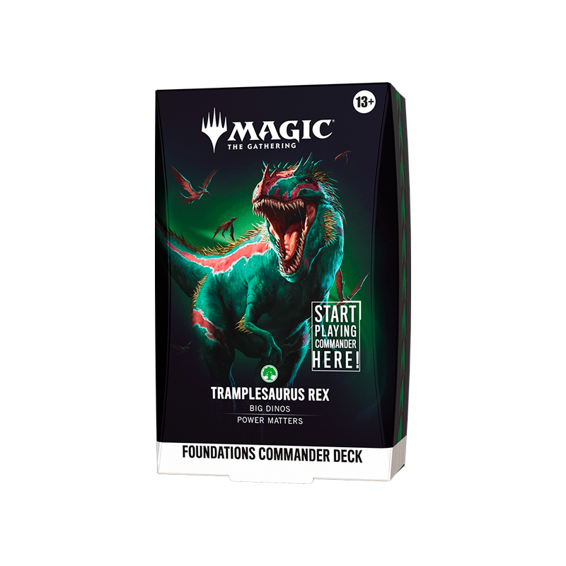 MTG Foundations Commander Deck Tramplesaurus Rex