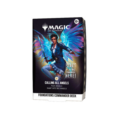 MTG Foundations Commander Deck Calling All Angels