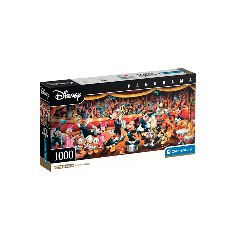 Puzzle 1000 piezas Disney Panorámico La Orquesta
