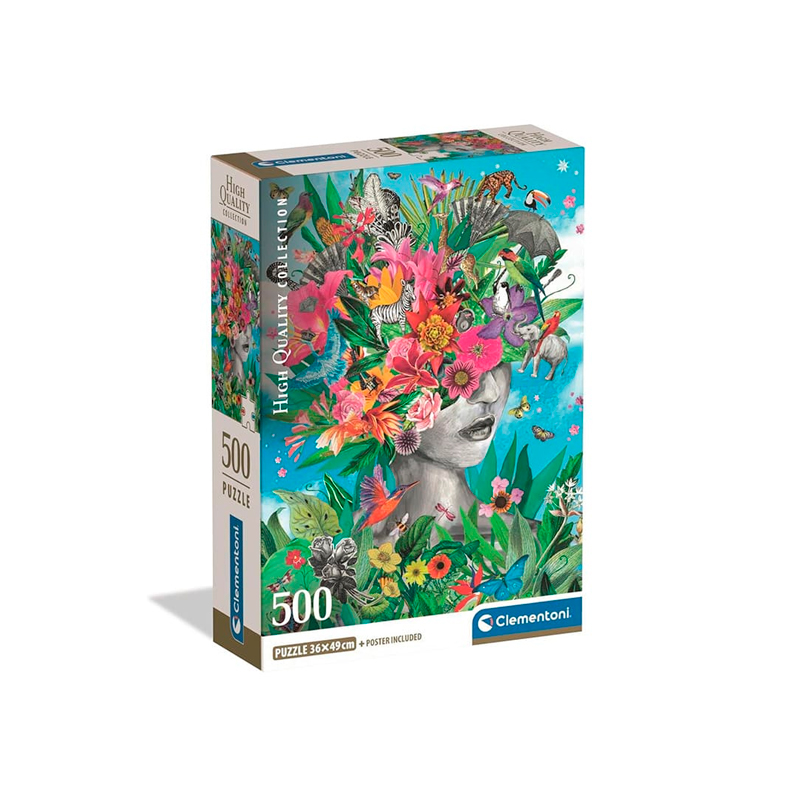 Puzzle Head in the Jungle 500 piezas
